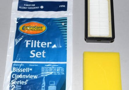 Bissell Vacuum Cleaner Filter 2 Pack for CleanView Uprights - Generic