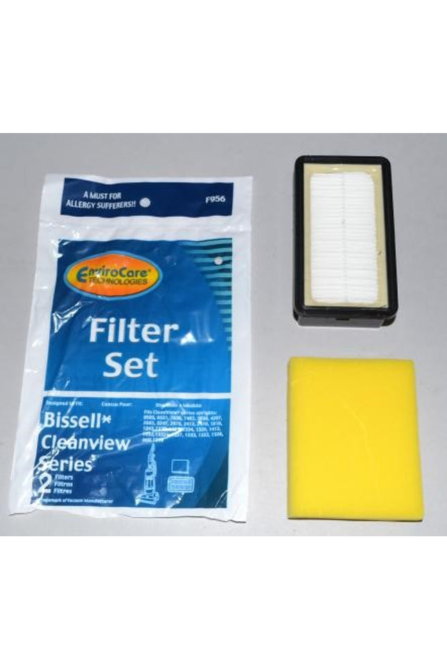 Bissell Vacuum Cleaner Filter 2 Pack for CleanView Uprights - Generic