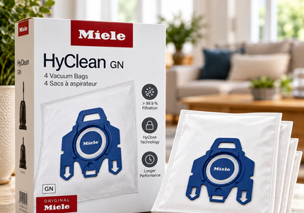 Miele GN HyClean Air Vacuum Cleaner Bags 4 pack + 1 prefilter 1 exhuast filter