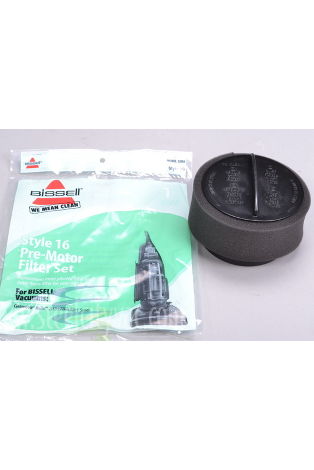 Bissell style 16 Pre-motor filter set - Original