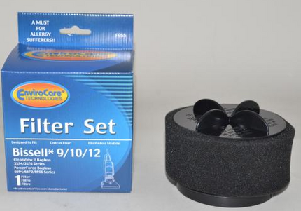 Bissell 9 10 12 16 HEPA & Foam Filter - Generic