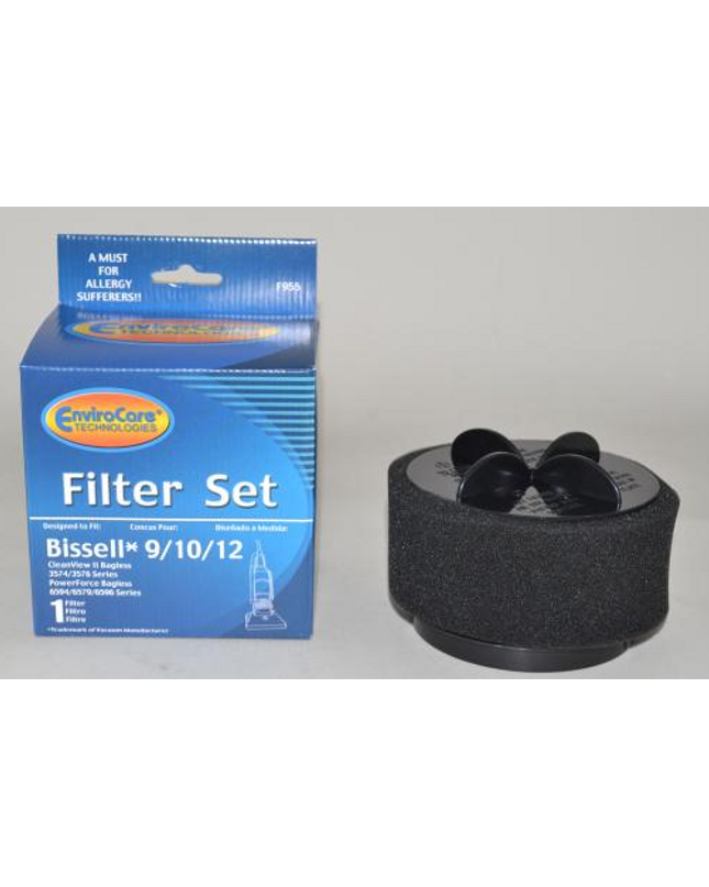 Bissell 9 10 12 16 HEPA & Foam Filter - Generic