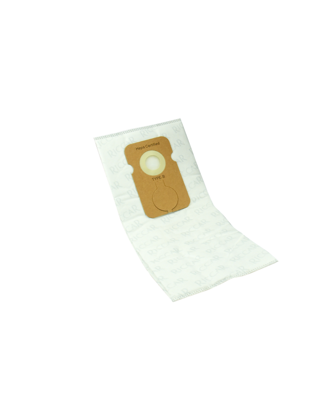 Riccar 8000 & 8900 Series Type B HEPA Media Vacuum Bags (6 Pack)