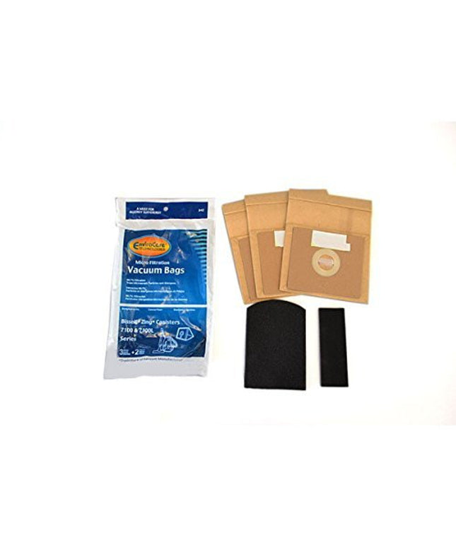 Bissell Zing 7100 Vacuum Bags (3 bags + 2 filters) (Generic)