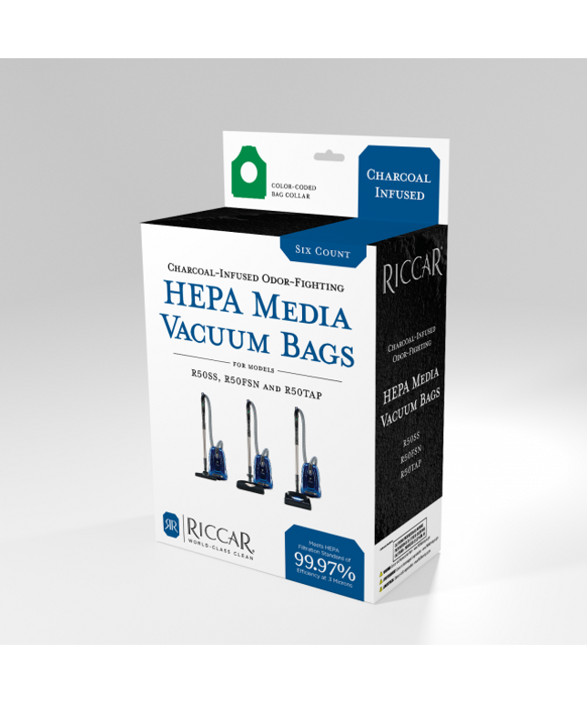 Riccar Prima Canister HEPA Media Vacuum Bags