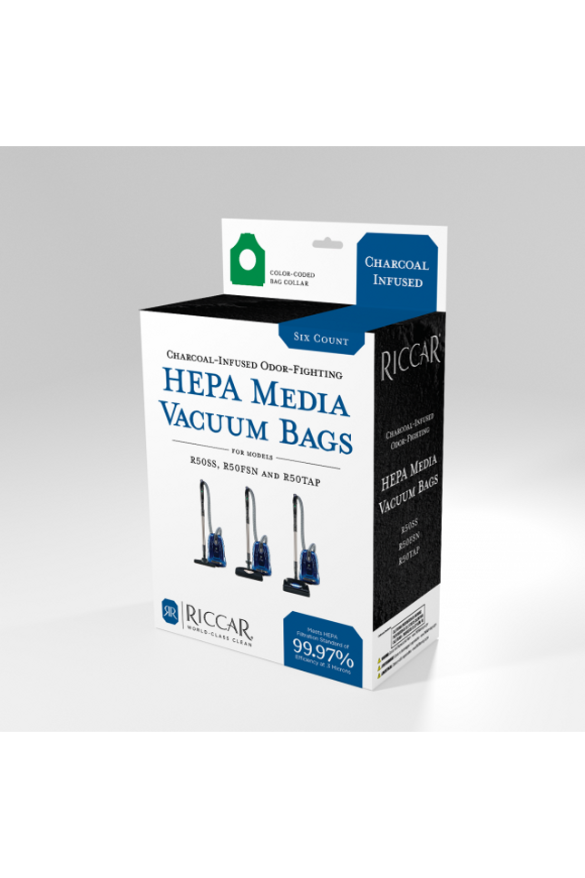 Riccar Prima Canister HEPA Media Vacuum Bags
