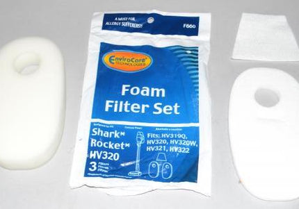 Shark Rocket HV320 Vacuum Filter Set - 3 filters