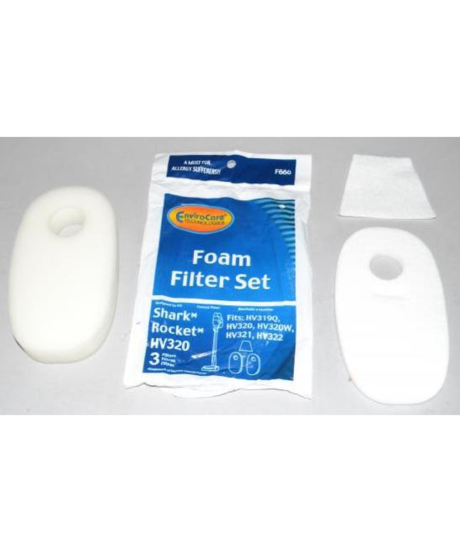 Shark Rocket HV320 Vacuum Filter Set - 3 filters