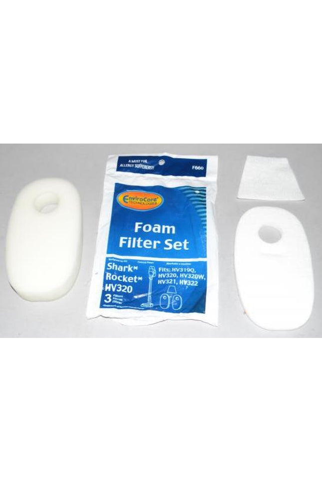 Shark Rocket HV320 Vacuum Filter Set - 3 filters