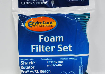 Shark Rotator Pro w/XL Reach Foam Filter Set - 2 filters