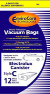 Electrolux / Aerus Canister Style C Vacuum Bags - 12 pack