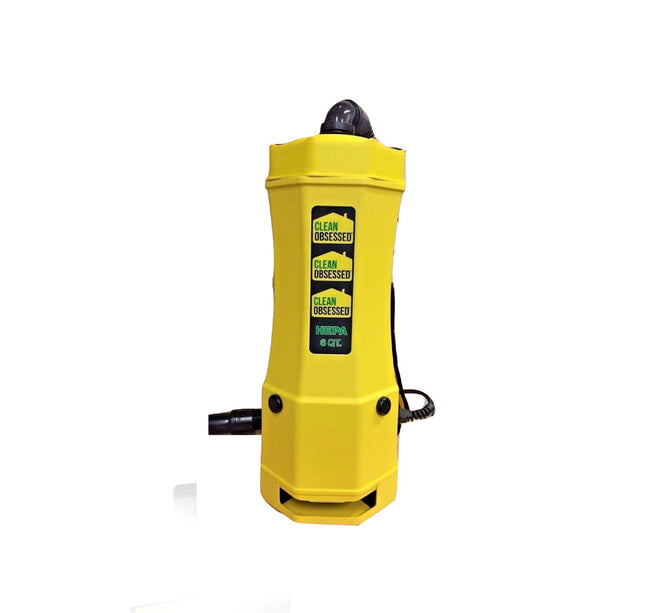 Clean Obsessed CO6 Backpack Vacuum Cleaner (yellow)