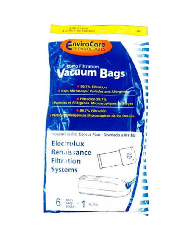 Electrolux Renaissance Style R Vacuum Bags - 6 Pack