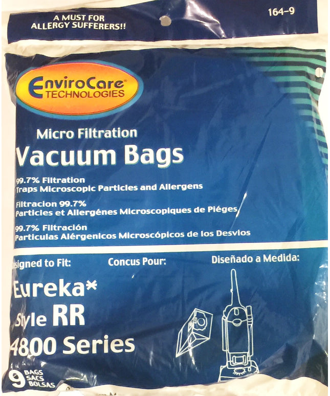 Eureka style RR Vacuum Bags (9 pack)