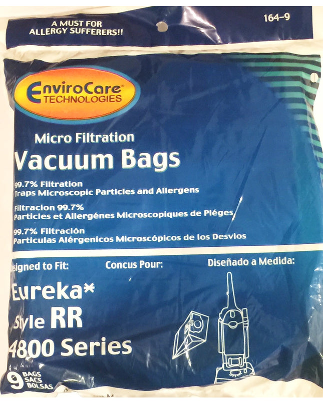 Eureka style RR Vacuum Bags (9 pack)