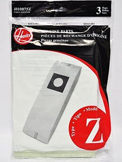 Hoover Z Vacuum Bags (3 pack) Part # 4010075Z
