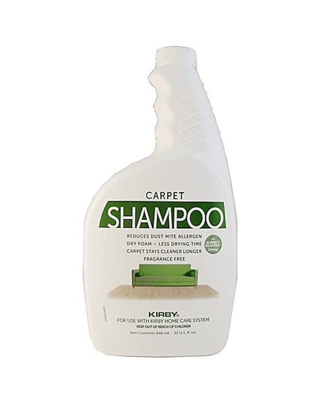 Kirby Carpet Shampoo 32 Oz. Unscented Part # 252703