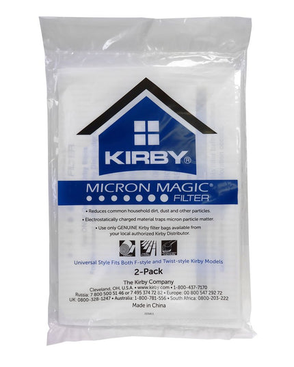 Kirby Micron Magic Allergen Reduction Vacuum Bags - 2 pack