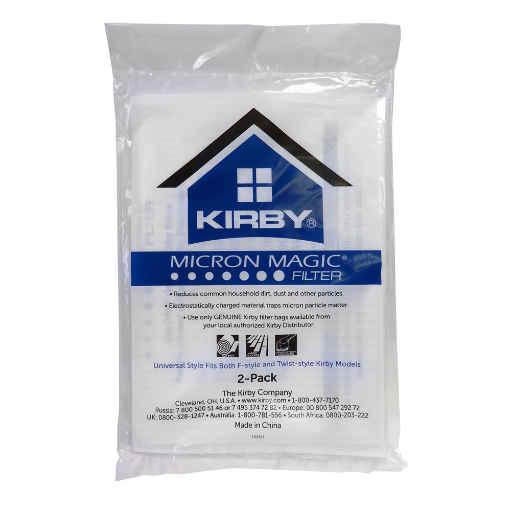 Kirby Micron Magic Allergen Reduction Vacuum Bags - 2 pack