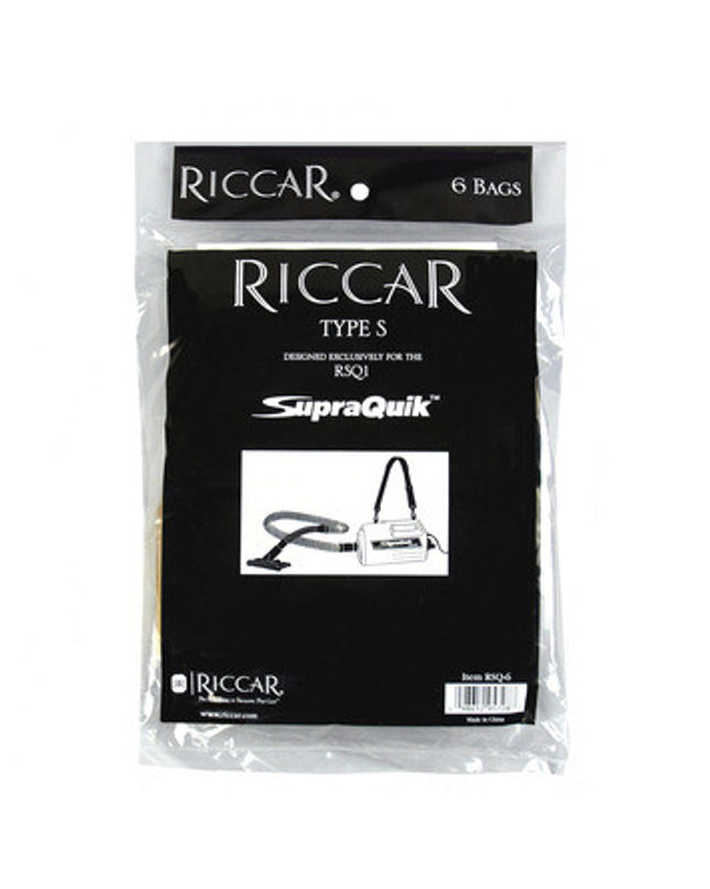 Riccar EcoPure SupraQuik Paper Bags (6 Pack) Part # RSQ