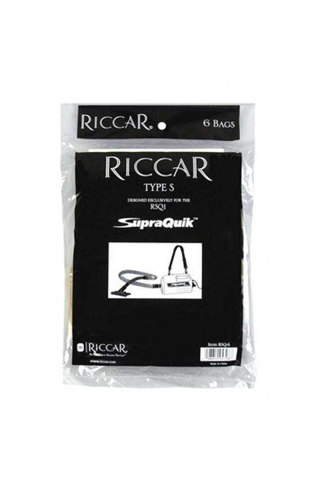 Riccar EcoPure SupraQuik Paper Bags (6 Pack) Part # RSQ