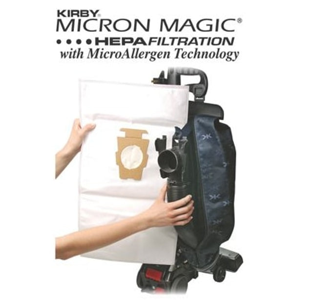 Kirby Micron Magic Allergen Reduction Vacuum Bags - 6 pack