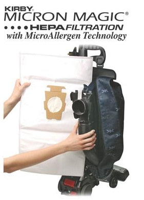 Kirby Micron Magic Allergen Reduction Vacuum Bags - 6 pack