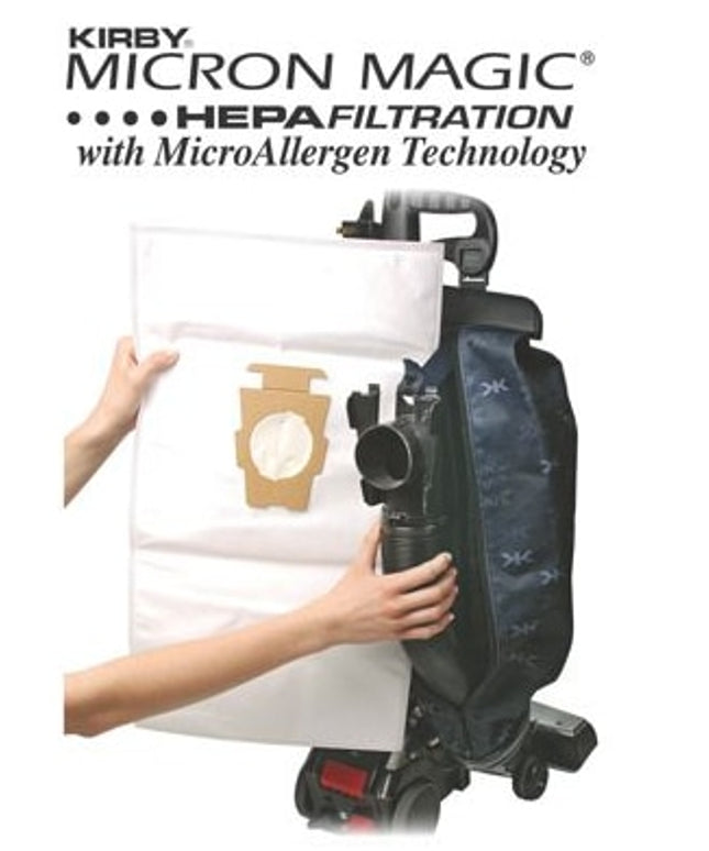 Kirby Micron Magic Allergen Reduction Vacuum Bags - 2 pack