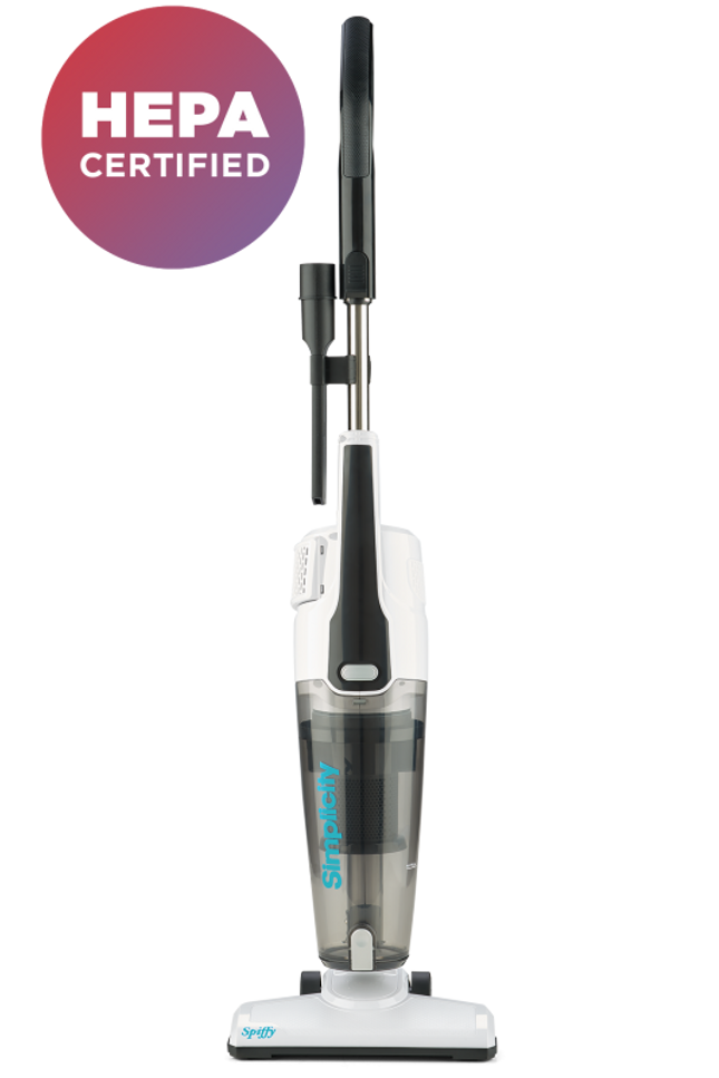 Simplicity S60 Spiffy Bagless Stick with HEPA Media Filter
