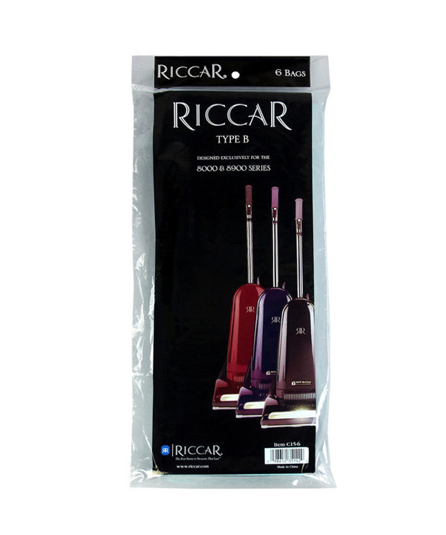 Riccar Clean Air Upright Paper Vacuum Bags for 8000 Series (6 Pack) Part # C15-6