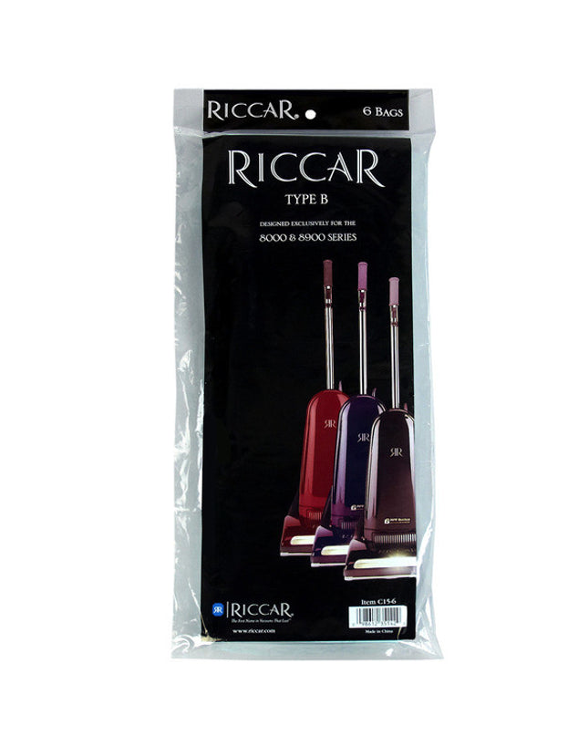 Riccar Clean Air Upright Paper Vacuum Bags for 8000 Series (6 Pack) Part # C15-6