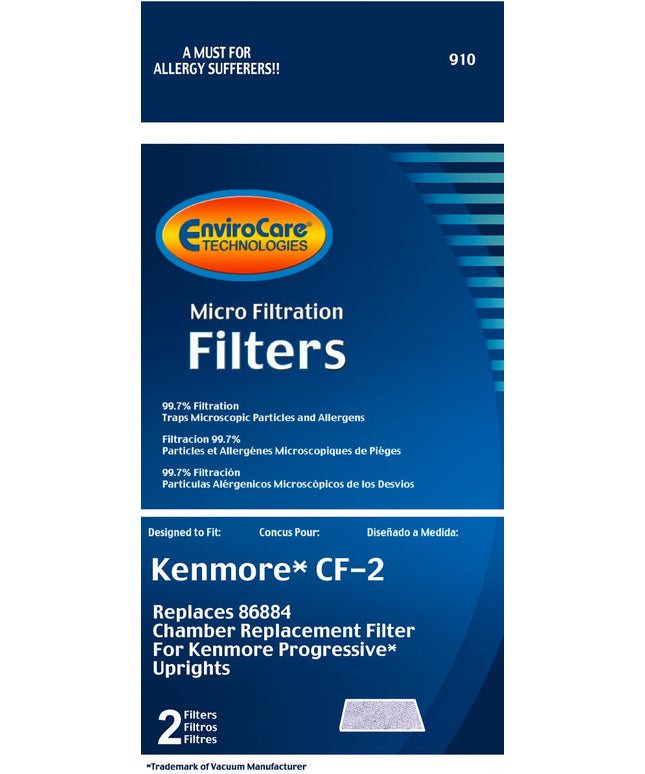 Kenmore CF-2 Foam Filter - 2 pack
