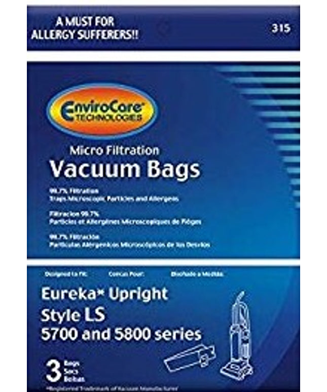 Eureka / Sanitaire LS Vacuum Cleaner Bags - 3 pack