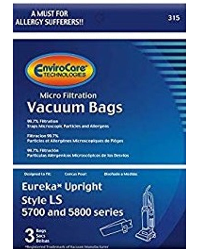 Eureka / Sanitaire LS Vacuum Cleaner Bags - 3 pack