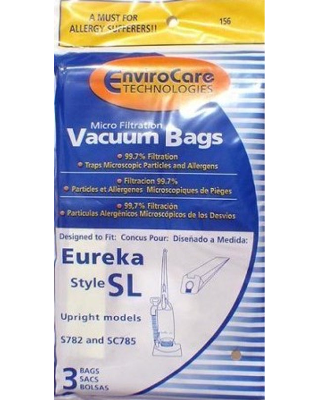 Eureka / Sanitaire SL Micro-Filtration Vacuum Cleaner Bags - 3 pack