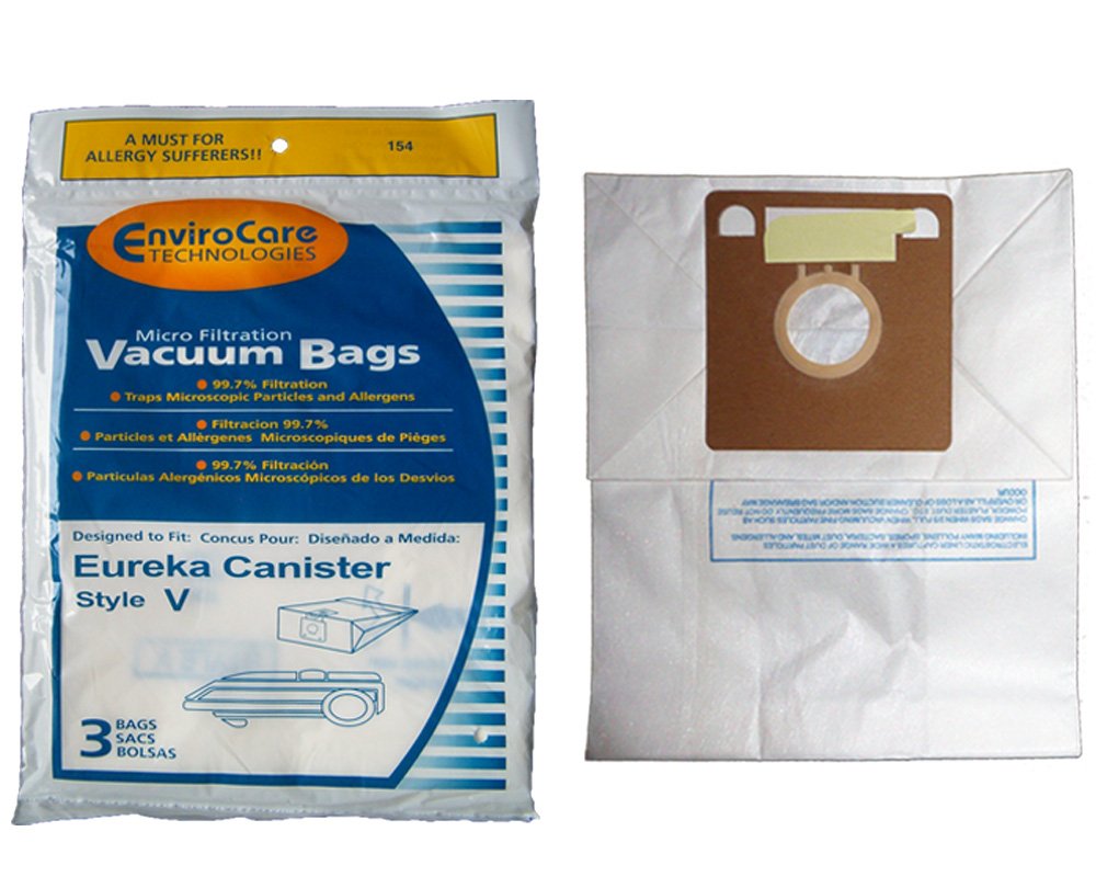 Eureka V Vacuum Bags - 3 pack