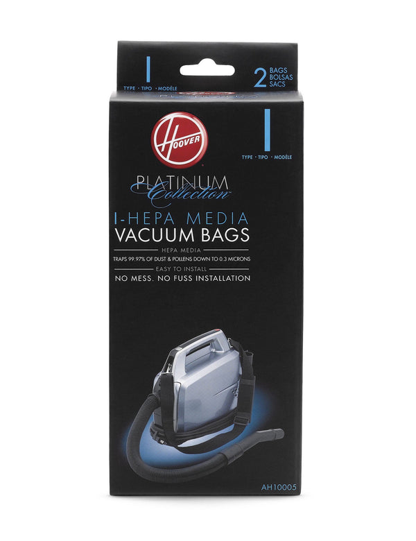 Hoover type I Vacuum Bags (2 pack) Part AH10005 Vacuums Unlimited