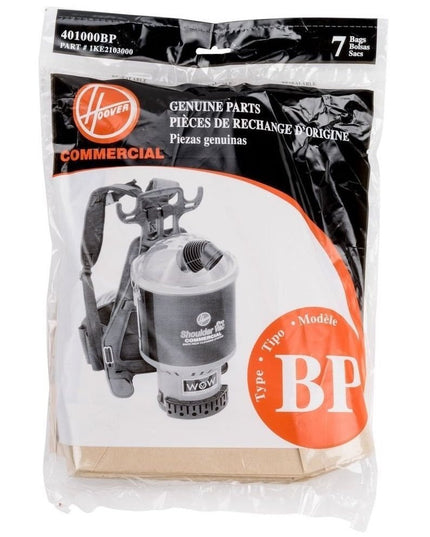 Hoover Type BP Vacuum Bags (7 pack)