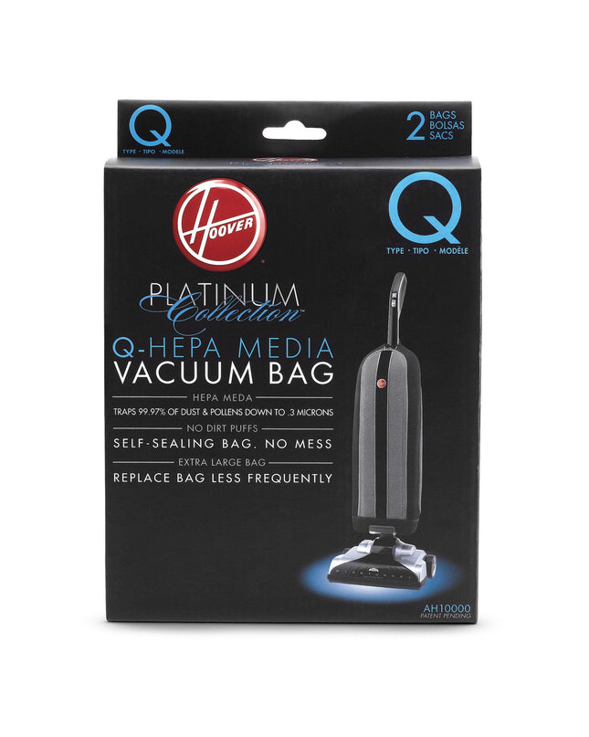 Hoover type Q Vacuum Bags (2 pack) Part # AH10000