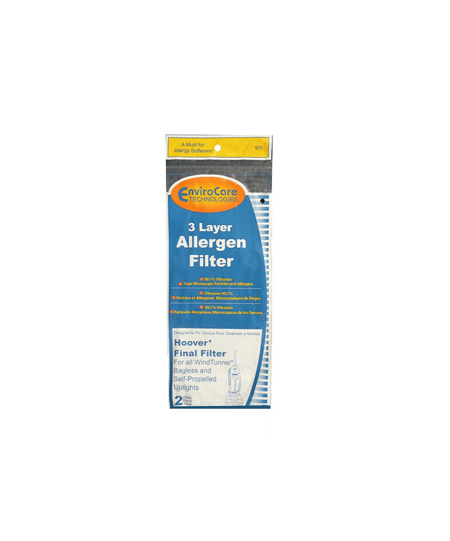 Hoover Final Filter for WindTunnel Bagless & Self Propelled models