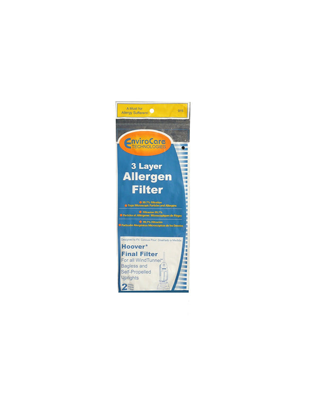 Hoover Final Filter for WindTunnel Bagless & Self Propelled models