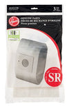 Hoover type SR Vacuum Bags (3 pack) Part # 401010SR