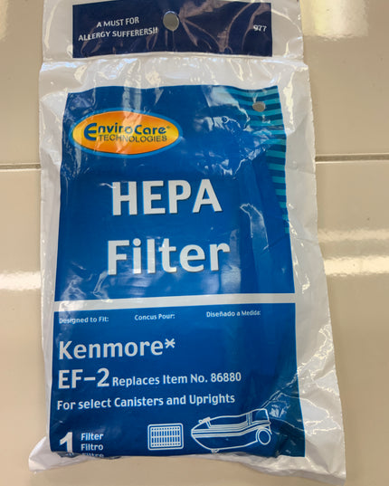 Kenmore EF-2 Hepa Filter