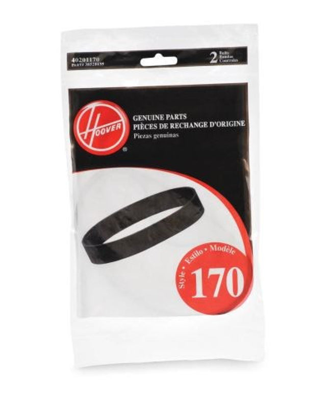 Hoover style 170 WindTunnel PowerDrive Vacuum Belts (2-Pack) Part # 40201170