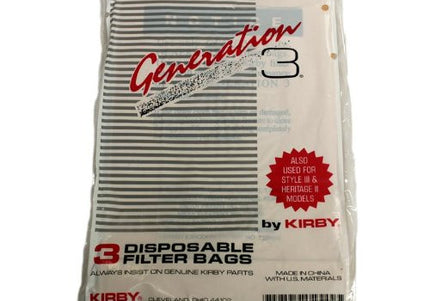 Kirby Generation 3 Vacuum Bags - 3 pack
