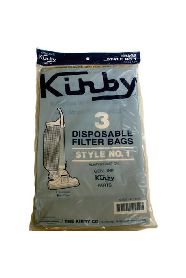 Kirby Style 1 Vacuum Bags - 3 Pack