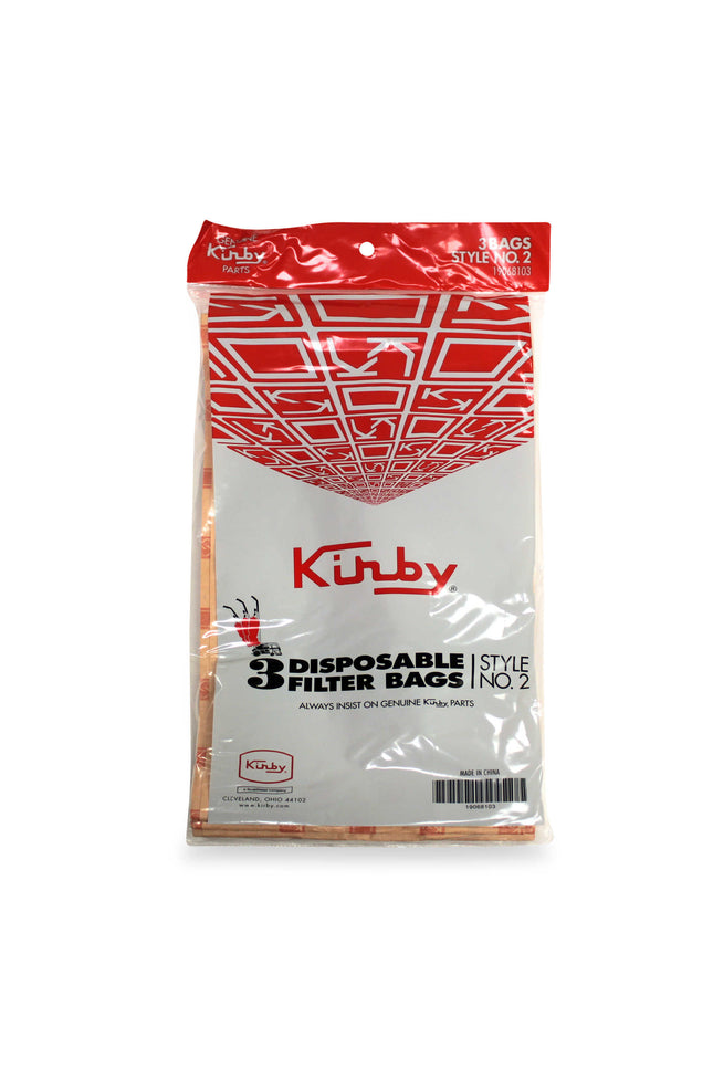 Kirby Style 2 Vacuum Bags - 3 Pack