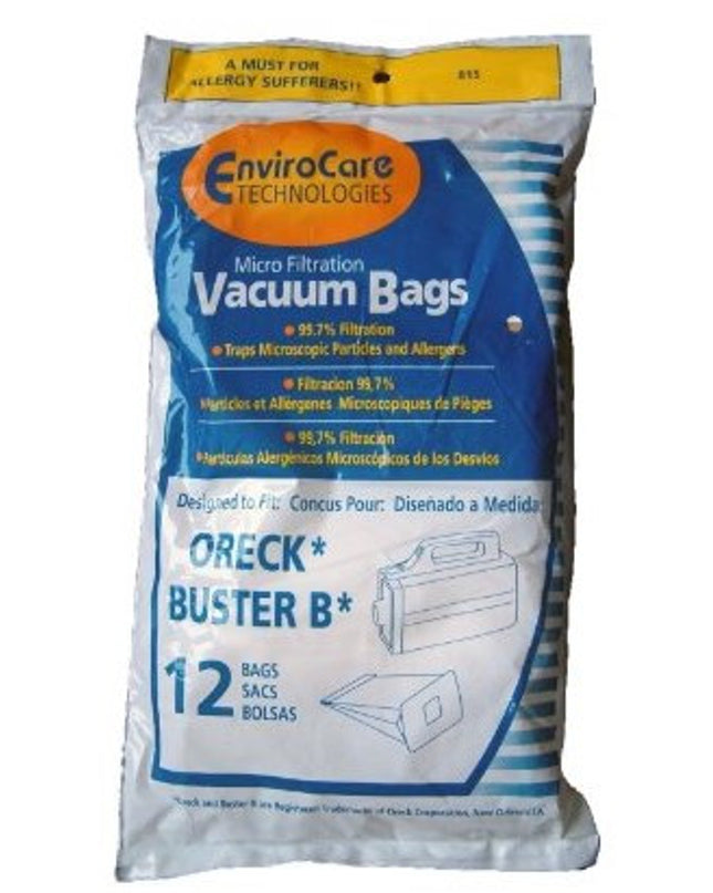 Oreck Buster B Vacuum Bags (12 pack) Generic