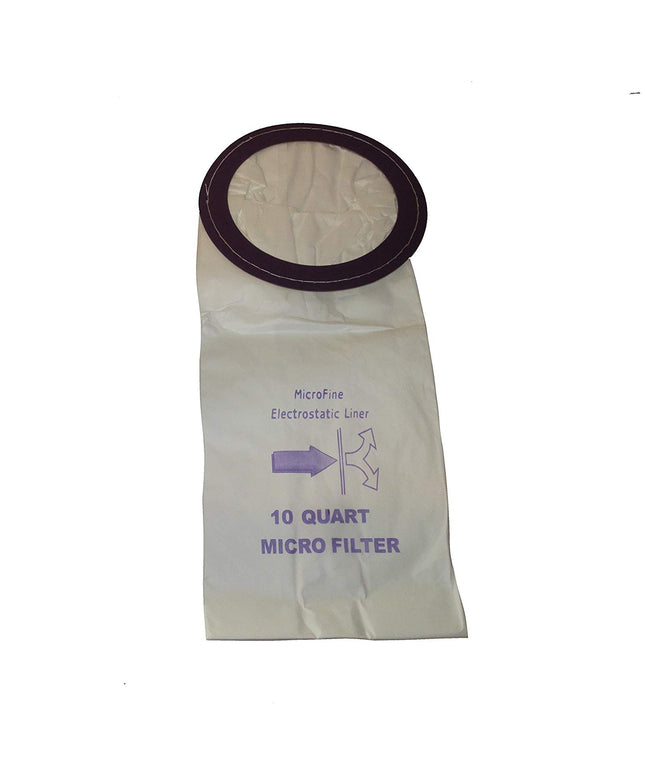 Pro Team 10 Qt Backpack Vacuum Bags - 10 pack