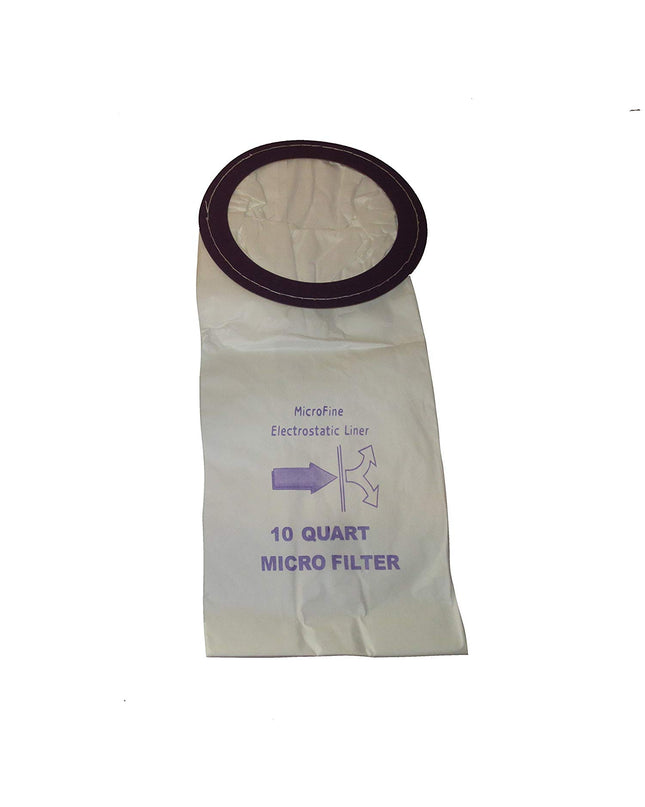 Pro Team 10 Qt Backpack Vacuum Bags - 10 pack